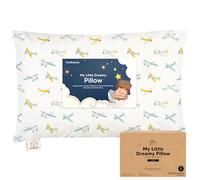 KeaBabies Toddler Pillow with Pillowcase, Jumbo - Soft Organic Cotton Toddler Pillow for Sleeping - Machine Washable - Perfect for Travel, Bed Set