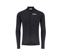 Keada Essential Long Sleeved Cycling Jersey - Long Sleeve Cycling Jersey Men - Mens Long Sleeve Cycling Jersey - Mens Bike Bicycle Winter Thermal Long Sleeve (UK, Alpha, XXL, Regular, Regular, Black)