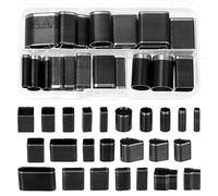 Keadic 24 Shapes Hollow Punch Cutter Tool, One Hole Hole Mold Punching Die Leather Cutting Tools with Box for Handmade DIY Leathercraft Polymer Clay Crafting