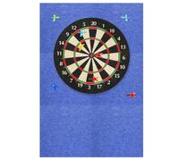 KEAGAN Dart Board Wall Protector Dartboard Surround Wall Protector Felt Dartboard Wall Protection Self-Adhesive Spliced Wall Surround Board Dart Board Backing Felt Wall Tiles Cork Board(Blue)