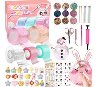 KEAGAN Nano Tape Bubbles Kit, Nano Double Sided Tape for Making Bubbles, DIY Nano Tape Bubble Craft Kit for Kids, Nano Tape for Making Bubbles Crafts Nano Tape Bubble with Sequins Sticker