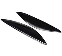 KEAGGJF Eyebrow Cover Car Headlight Eyebrow Cover Trim Fiberglass Head Light Lamp Eyelid Sticker,For Vauxhall/Opel Signum Vectra C Facelift 2006-2016 Headlight Eyebrow
