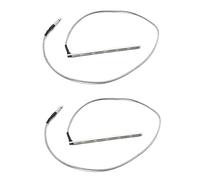 KEALLANS 2 x 6 Strings High Sensitivity Acoustic Guitar Bridge Saddle Stem Piezo Metal Rod Folk Guitar Pick-Up Stick