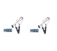 KEALLANS 2 x SOIC8 SOP8 Flash Chip IC Test Clips Socket Adapter Programmer BIOS / 24/25/93