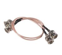 KEALLANS 2Pcs 3G HD SDI Cable BNC Cable 30cm 75 Ohm for Cameras Video Equipment Supports HD-SDI 3G-SDI 4K 8K SDI Video Cable