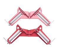 KEALLANS Corner Clamps 3inch 2pcs 90 Degree Right Angle Clamp Clamp for Wood Working Metal DIY Glass Picture Framing Jig, Quick Grip Light Duty