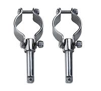 KEALLANS Stainless Steel Boat Row Lock Line Mount Side Mount Oar Lock Socket Marine Yacht (2 Per Pack)