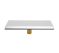 KEALLANS Waterfall Tub Spout G1/2 External Thread SPA Bathroom Pool Swimming Pool Silver Wall Mounted Waterfall Outlet Nozzle