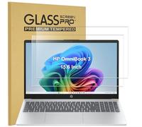 KEANBOLL 2-Pack HP Laptop 15.6" Tempered Glass Screen Protector for HP OmniBook 3 / Chromebook/HP 15/ Victus/Pavilion/Probook/EliteBook/OMEN 15.6-Inch Laptops - Ultra Clear,9H Hardness, Anti Scratch