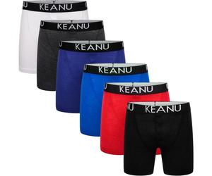 Keanu Boys Cotton Blend Boxer Shorts (Pack of 6) TC475