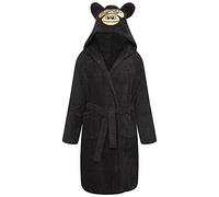 Keanu Childrens Boys Girls 100% Cotton Bath Robe - Novelty Hooded Towelling Gown Soft Terry Towel - (Gorilla, 13 Years)