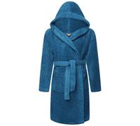 Keanu Cotton Dressing Gown in Teal | Size: 7-8 Years Keanu Teal 7-8 Years