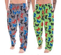 Keanu Kids Pack of 2 Gamer Lounge Pants | Gaming Controller Designs | Soft Fleece Sleep/Lounge Wear | Gamer Gift Idea - Boys Girls Ages 7-8, 9-10, 11-12 & 13 Years