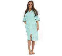 Ladies Zip Gown Mint Green Size 8-10 - KL728