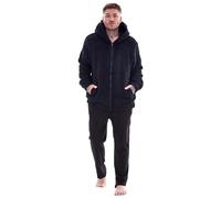 Keanu Mens Borg Hoodie - Supersoft Sherpa Hoodies - Fluffy Fleece Jacket Hooded Top - Loungewear, Outerwear - S M L XL 2 XL