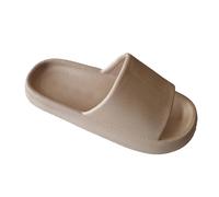 Keanu Men's Cloud Chunky Sliders in Beige | Size: 7 Keanu Beige 7