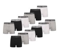 Keanu Men's Plain Boxer Shorts (Pack of 12) | Size: XL Keanu Multicolor XL