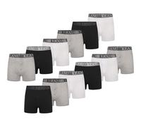 Keanu Mens Plain Boxer Shorts (Pack of 12) TC474