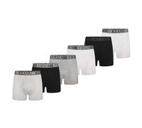 Keanu Mens Plain Boxer Shorts (Pack of 6) TC478