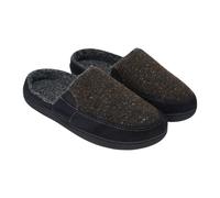 Keanu Mens Tweed Slip-on Mule Slippers TC351