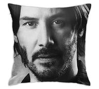 Keanu Reeves Pillow Covers Pillow Cases Indoor Outdoor, White, (PC28) 45cmx45cm