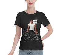 Keanu Reeves T Shirt Female Casual Tee Summer Round Neck Short Sleeve Shirts