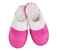 Keanu Womens/Ladies Best Mum Faux Fur Lined Slip-on Mules TC345