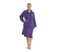 Keanu Womens/ladies Button-Down Cotton Towel Wine (8-10 Uk)
