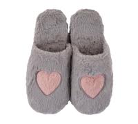 Keanu Women's Star Memory Foam Sequins Mules in Grey | Size: 5 Keanu Grey 5