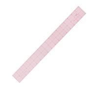KEARING 18in Flexible Plastic Sewing & Quilting Ruler Durable, Clear Pattern Making Ruler