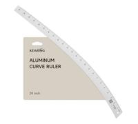 KEARING 24" Aviation Aluminum Hip Curve Ruler for Pattern Making Sewing