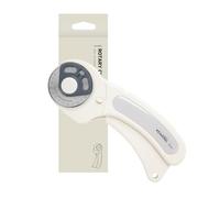 KEARING 45mm Rotary Cutter for Fabric, Precision Cloth Cutting Tool with SKH-9 High-Speed Steel Blade and Safety Guard for Sewing, Quilting Arts and Crafts