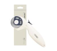 KEARING 45mm Rotary Cutter for Fabric, Precision Cloth Cutting Tool with SKH-9 High-Speed Steel Blade for Sewing, Quilting Arts and Crafts