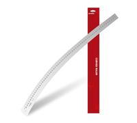 KEARING 60CM Hip Curve Ruler for Pattern Making, Aviation Quality Aluminum Fashion Designer's Ruler for Sewing, Fashion Design