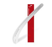 KEARING 61CM French Curve Ruler for Pattern Making, Hip Curve, Aviation Quality Aluminum Fashion Designer's Ruler for Sewing, Fashion Design
