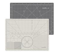 KEARING A4 Self Healing Cutting Mat 9x12 Inch, 3mm Thick Double-Sided High-Contrast Craft Mat with Grid, Premium 5-Ply PVC Cutting Board for Sewing, Quilting, Crafts, 1 PCS