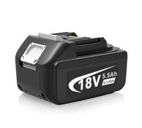 KEATFE 18V 5500mAh Replacement Battery for Makita Battery Compatible with Makita BL1850B BL1830 BL1850 BL1860 BL1860B BL1830B BL1840 BL1845 BL1820 LXT-400 Tool Battery