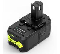 KEATFE 18V 5Ah Replacement Battery for Ryobi 18V Battery RB18L50 RB18L40 RB18L25 RB18L15 with LED Indicator, Li-ion Batteries for Ryobi One + Cordless Power Tools