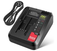 KEATFE 20V Max Charger for Black & Decker 18V 20V Lithium Ion Battery LLBXR20 LBXR20-OPE LB20 LBX20 LBX4020 LB2X4020 LBXR2020-OPE BL1514 LBXR16 Battery Replacement Fast Charger