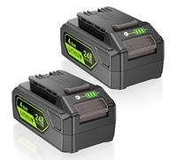 KEATFE 2PCS 24V 4Ah Battery for Greenworks lawnmower, GW2430 Li-ion Powerful Replacement Battery Compatible with Greenworks 24V Cordless Power Tools 29842 29852 BAG708 BAG711 20352 22232 2508302