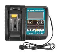 KEATFE 3.5A DC18RC Charger for Makita Battery, 14.4-18V Battery Charger compatible with Makita Li-ion Battery BL1860 BL1850 BL1840 BL1830 BL1815 BL1430 BL1450 BL1440 BL1415 DC18RD