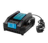 KEATFE 4A Rapid Charge DC18RC Battery Charger for Makita Li-ion Battery, 14.4-18V Battery Charger compatible with Makita BL1830 BL1840 BL1850 BL1860 BL1815 BL1430 BL1450 BL1440 BL1415 DC18RD
