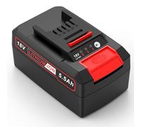 KEATFE 5500mAh Battery for Einhell Power X-Change 18V Tools, 5.5Ah Li-ion Battery Replacement Compatible With Einhell PXC Power Tools And Garden Machines