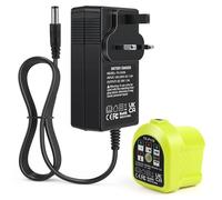 KEATFE P119 Charger for Ryobi 18v Li-ion & Ni-cad Ni-Mh 12V-18V Battery Charger Replacement for Ryobi One+ Cordless Power Tool Battery P100 P101 P106 P104 P105 P117 P118 P135 140153004 140237023