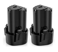 KEATFE Pack of 2 BL1013 3.5Ah 10.8V Replacement for Makita 10.8V Battery Lithium-Ion BL1013 BL1014 DF030D DF330D LCT203W TD090D Compatible with Makita Battery 194550-6 194551-4 194588-1 195333 2-9
