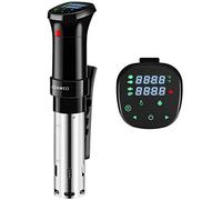 KEAWEO Sous Vide, Sous Vide Machine Thermal Immersion Circulator Water Baths, Low Temperature Slow Cooking, Accurate Temperature Timer Control, Fast Heating, Stainless Steel, Quiet, Sou Vide Cooker
