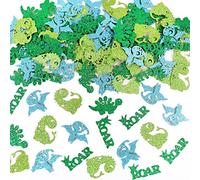 Keaziu 200PCS Dinosaur Confetti Cute Dino Theme Roar Birthday Party Baby Shower Table Confetti Kids Boys Girls Table Confetti Party Decoration for Baby Shower Children Birthday Party Decor