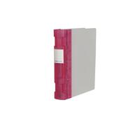 KEBA Ergogrip A4 Plus Ring Binder, Extra Wide 55mm Spine, 4 Ring / 8 Prong, Polypropylene Document Organiser, Holds 480 Sheets, Made in Sweden (Pink Frost)