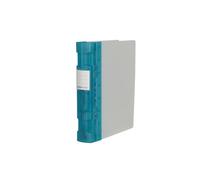 KEBA Ergogrip A4 Plus Ring Binder, Extra Wide 55mm Spine, 4 Ring / 8 Prong, Polypropylene Document Organiser, Holds 480 Sheets, Made in Sweden (Green Frost)