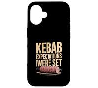 Kebab Expectations Were Set Funny BBQ Food Case for iPhone 16